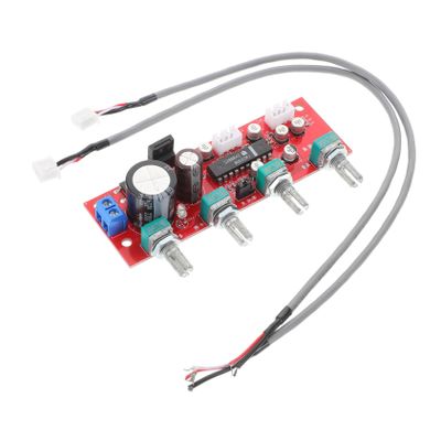 ERINGOGO Tone Control Board Preamplifier Volume Control Module with Bass and Treble Adjustments for Audio Amplifier Systems