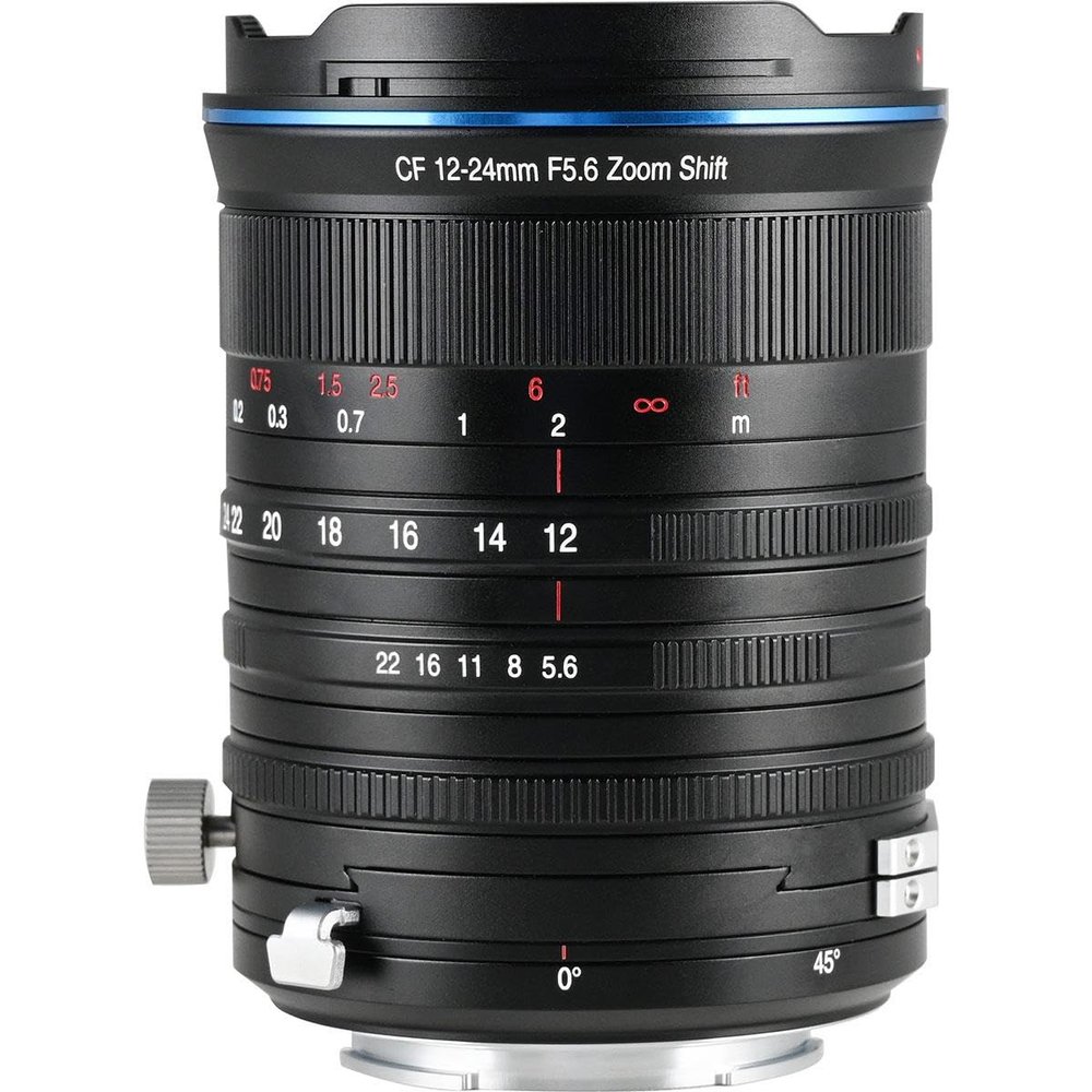 Laowa 12-24mm APS-C F5.6 Wide Angle Zoom Shift CF Lens with 7mm Shift Capability for Mirrorless Camera (Black, Nikon Z Mount)