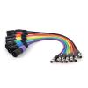 ROBAUN Mini Male to Female Cable, 3 Pin Mini Patch Cable Adapter for 4K Camera Video Assist 4K Sharp 8K(M to Mini F-VT,1m) view 3