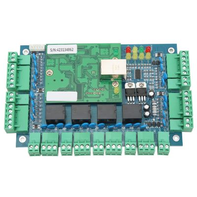 4 Door Access Controller, Professional TCP IP Access Control Panel, Wiegand Control Board, Supports WG24 Reader, Stable for Secure Entry Systems