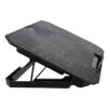 Vaguelly 1pc Laptop Cooler Stand for Notebook Height Radiator Silent Cooling Fans Ergonomic Design for Gaming and Work Black view 1
