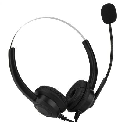 Sorandy Noise Cancelling Communication Call Center Headphones with Microphone, Comfortable Wearing, Mute Function, Universal Compatibility for Computer Telephone