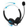 Sorandy Noise Cancelling Communication Call Center Headphones with Microphone, Comfortable Wearing, Mute Function, Universal Compatibility for Computer Telephone view 3