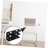 PLAFOPE Elegant Under Desk Laptop Mount Metal Construction Screws Laptop Stand for Desk Organization No Tools Needed view 3