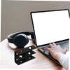 PLAFOPE Elegant Under Desk Laptop Mount Metal Construction Screws Laptop Stand for Desk Organization No Tools Needed view 4