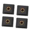 ARTIBETTER 4pcs Hot Shoe Mount Bracket for Flash and Led Light Quick Release Design with Screw Nut Easy Installation for Photography and Video Lighting view 1