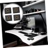 ARTIBETTER 4pcs Hot Shoe Mount Bracket for Flash and Led Light Quick Release Design with Screw Nut Easy Installation for Photography and Video Lighting view 2