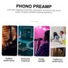 BRIGHTFUFU Turntable Phono Preamp Amplifier Record Player Preamplifier Low Noise Stereo Sound Amplifier Easy to Use for Us Plug view 3