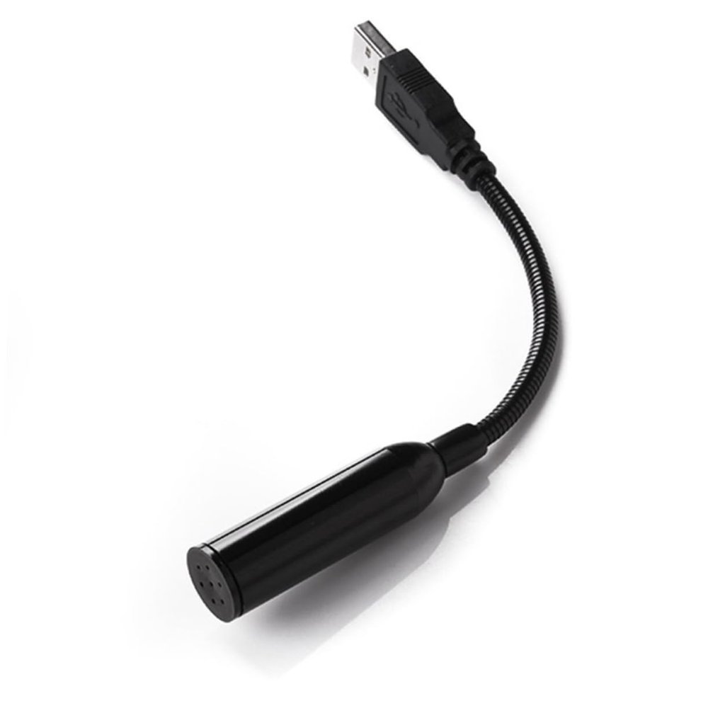 Angoily Mini USB Condenser Microphone for Laptop External Computer Mic Flexible Neck High Sensitivity Noise-Cancelling Plug Play for Pc Gaming Chatting Video Calls