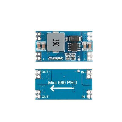 10PCS Mini560 Pro 5A High Efficiency Output 3.3V 12V DC-DC Converter Voltage Regulator Buck Stabilized Power Supply Module New 2025 for Reliable Electronic Component, Precision, Stable Performance