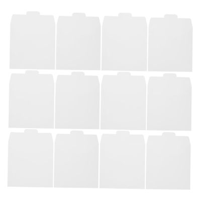 SEWOART 50pcs Cd Paper Sleeves Envelopes Storage Holders for Dvds Lightweight Design Protects Discs from Stains Compatible with Various Formats