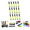 Artibetter 15Pcs Bike Straps Hook and Loop Cable Management Straps for Securing Cables Bike Wheels and More view 3
