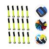 Artibetter 15Pcs Bike Straps Hook and Loop Cable Management Straps for Securing Cables Bike Wheels and More view 4