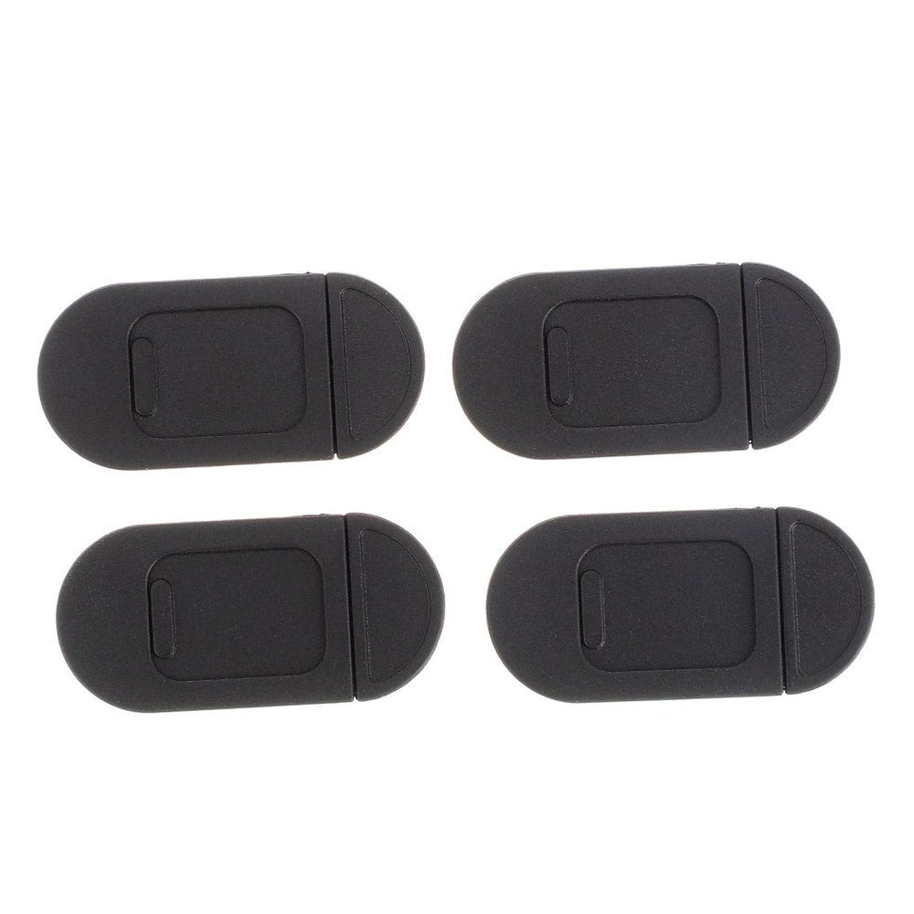 4pcs Camera Cover Webcam Cover Black