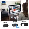 4pcs Camera Cover Webcam Cover Black view 3