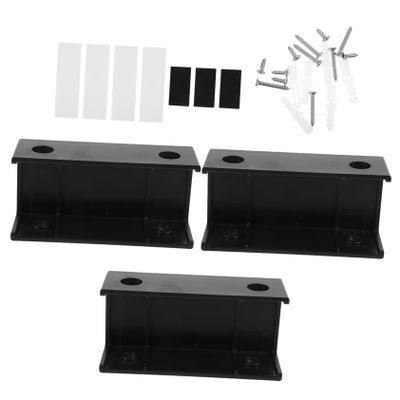DOITOOL Desk Laptop Mount Holder Sturdy Keyboard Router Bracket Wall Mount for Laptop Keyboard
