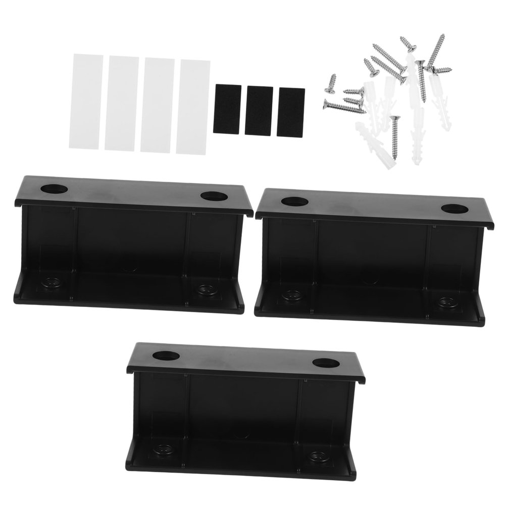 DOITOOL Desk Laptop Mount Holder Sturdy Keyboard Router Bracket Wall Mount for Laptop Keyboard