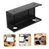 DOITOOL Desk Laptop Mount Holder Sturdy Keyboard Router Bracket Wall Mount for Laptop Keyboard view 4