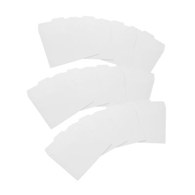 Yardenfun 50pcs Cd DVD Paper Storage Sleeves Paper Cd Cases for Disc Organization Reusable DVD Envelopes for -Term