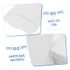 Yardenfun 50pcs Cd DVD Paper Storage Sleeves Paper Cd Cases for Disc Organization Reusable DVD Envelopes for -Term view 3