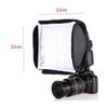 DOITOOL Foldable Flash Diffuser 1 Set Soft Box Accessories Black Diffuser Lamp Speedlight Softbox for Ring Light view 2