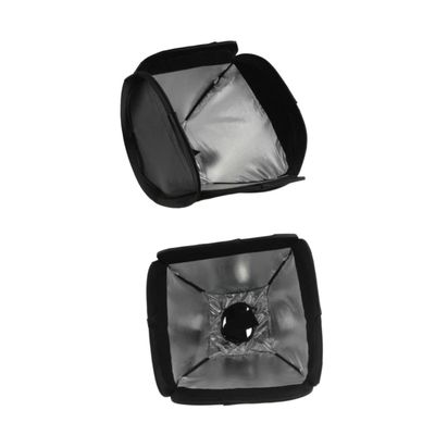 Angoily 1Set Foldable Flash Diffuser of Black Photography Diffuser for Soft Lighting with Fluorescent and Flash Lights for Camera and Video Shooting Accessories
