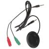 Angoily Conference Omnidirectional Microphone Compact Condenser Mic for Laptop Desktop and Gaming Noise Reduction for Recording and Easy Setup view 1