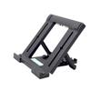 ARTIBETTER Folding Mini Tablet Holder Stand for Laptops and Tablets Portable Adjustable Bracket Compatible Galaxy Tabs Black view 1