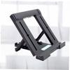 ARTIBETTER Folding Mini Tablet Holder Stand for Laptops and Tablets Portable Adjustable Bracket Compatible Galaxy Tabs Black view 2