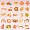 100Pcs Vintage Aesthetic Stickers, Vinyl Waterproof Water Bottle Sticker for Adults Teens Laptop Phone Computer Suitcases Inspirational Boho view 2