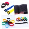 DOITOOL 15pcs Hook and Straps Fastening Tape for Organizing Cables Bike Wheels and More Lightweight and Versatile for Easy Storage and Use view 3