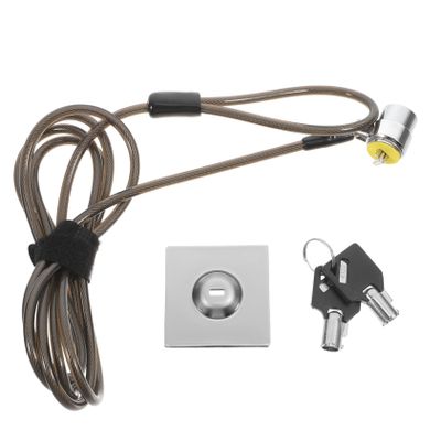 Gadpiparty 2m Creative Thickened Laptop Lock with Security Cable Portable -Theft for Design for Laptops and Tablets