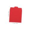 SEWOART 20pcs Kraft Paper Cd DVD Storage Sleeves Colors Envelopes for DVDs and Item Organization view 2