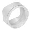Aluminum Alloy Lens Hood for X100VI X100V - Enhance Photography with External Filter Compatibility (Silver) view 3
