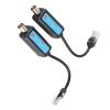 Passive IP Network Transmitter Receiver Extender, Surge Guard Built in, 1 Pair 10/100Mbps, for HD Camera Upgrade view 3