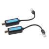 Passive IP Network Transmitter Receiver Extender, Surge Guard Built in, 1 Pair 10/100Mbps, for HD Camera Upgrade view 4