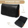 DOITOOL Camera Storage Bag Lightweight Protective Case for Gr Iii Rx100 Series Compact Cameras Travel Carrying Pouch Black 5.3X3X1.6 Inches view 4