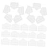 Angoily 50pcs Ethernet Port Cap Dust Jack Protector for Desktop Computer Router Laptop Dirt Cover for LAN Network Interface view 1