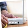Angoily 50pcs Ethernet Port Cap Dust Jack Protector for Desktop Computer Router Laptop Dirt Cover for LAN Network Interface view 3