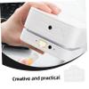 Angoily 50pcs Ethernet Port Cap Dust Jack Protector for Desktop Computer Router Laptop Dirt Cover for LAN Network Interface view 4