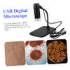 CAXUSD USB Digital Microscope Led Lights Portable Electronic Magnifier for Phones and Computers for Collection Electronics Inspection and Jewelry Maintenance view 4