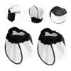 DOITOOL 2pcs Photography Lampshades Flash Lamp Covers Soft Light Cloth Flash Soft Light Cover for Camera view 3