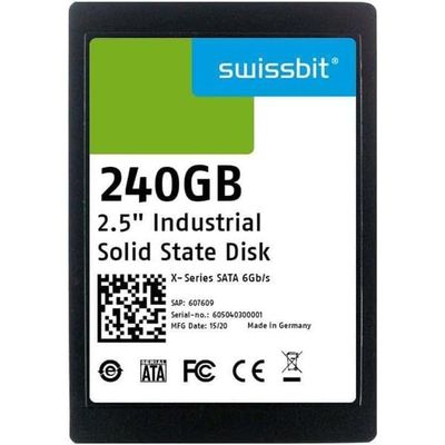 SFSA240GS2AK2TB-C-EB-21E-STD Solid State Drives - SSD Industrial SATA SSD 2.5", X-73, 240 GB, 3D TLC Flash, 0C to +70C