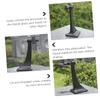 Artibetter Telescope Tripod Adapter for Bird Watching Fixed Bracket 1/4 Inch Screw Easy Install for Lightweight Binoculars view 3