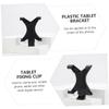 CHICAMPERA Car Headrest Tablet Holder Durable Plastic Screen Fixation Clip for Phones Tablets Mount for Home Store Use Easy Operation Secure Fit Portable Design view 2