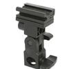 Artibetter DSLR Camera Flash Bracket with Swivel Light Stand Mount Adjustable 180 Pitch Flash Holder with Umbrella Locking Screw for Photography Accessories 4.52 x 2.16 Inches view 1