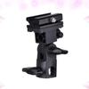 Artibetter DSLR Camera Flash Bracket with Swivel Light Stand Mount Adjustable 180 Pitch Flash Holder with Umbrella Locking Screw for Photography Accessories 4.52 x 2.16 Inches view 3