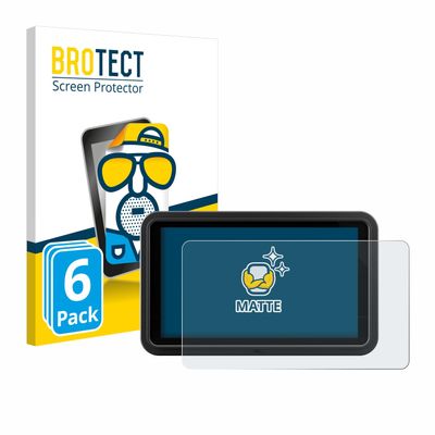 brotect Screen Protector Anti-Glare compatible with Atomos Shinobi Go (6 Pack) Screen Protector Matte, Anti-Fingerprint Protection Film
