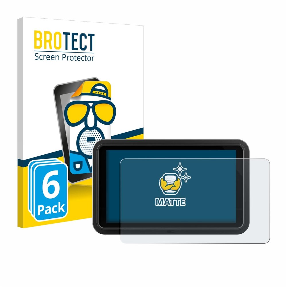 brotect Screen Protector Anti-Glare compatible with Atomos Shinobi Go (6 Pack) Screen Protector Matte, Anti-Fingerprint Protection Film