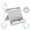 ARTIBETTER Aluminum Alloy Bracket Desk Phone Mount Holder for Office Study Living view 3